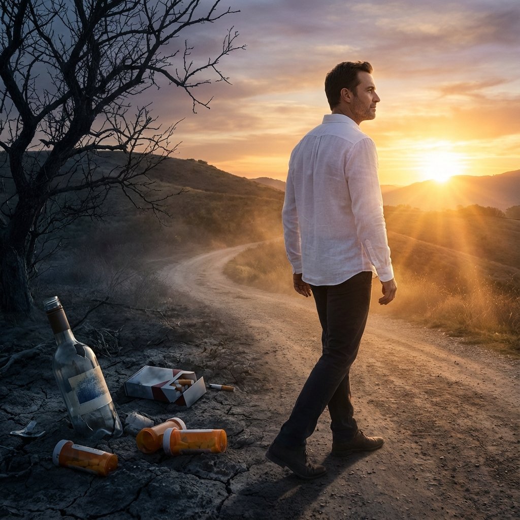 Transformation from addiction to new life